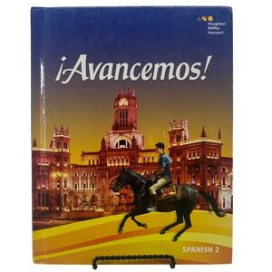 Avancemos Spanish 2 Textbook Houghton Mifflin Harcourt Student Edition